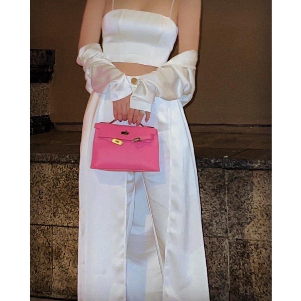 SET LỤA DÂY KÈM KHOÁC - Hình ảnh 6