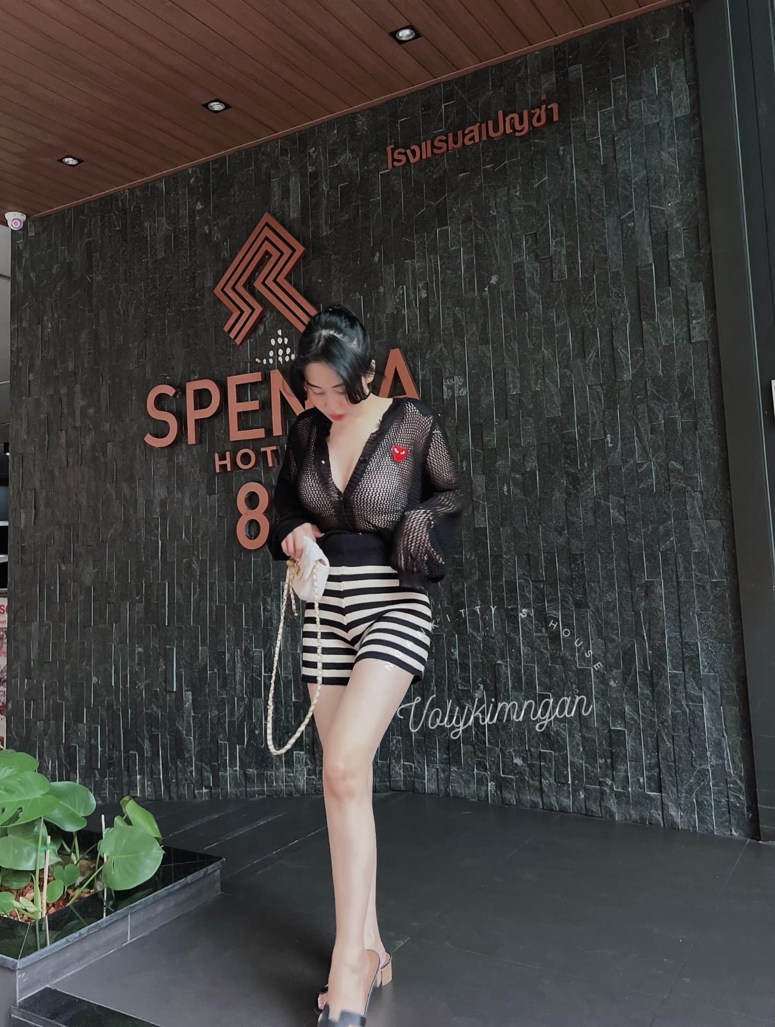 ÁO CADIGAN ĐỤC LỖ TIM - Hình ảnh 3