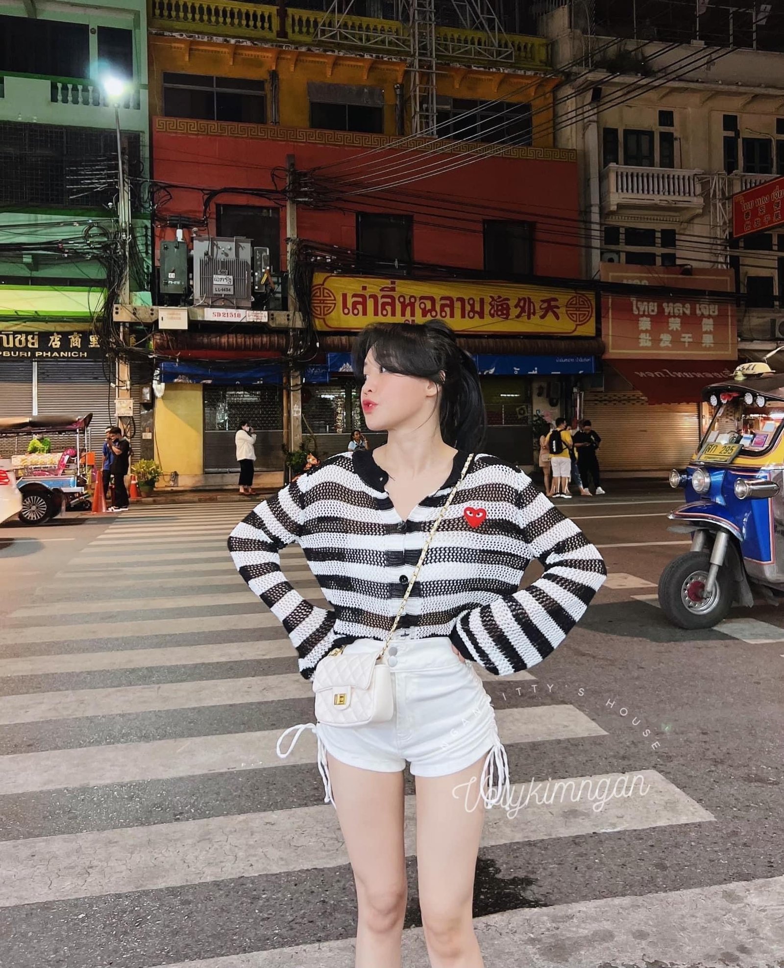 ÁO CADIGAN ĐỤC LỖ TIM - Hình ảnh 7