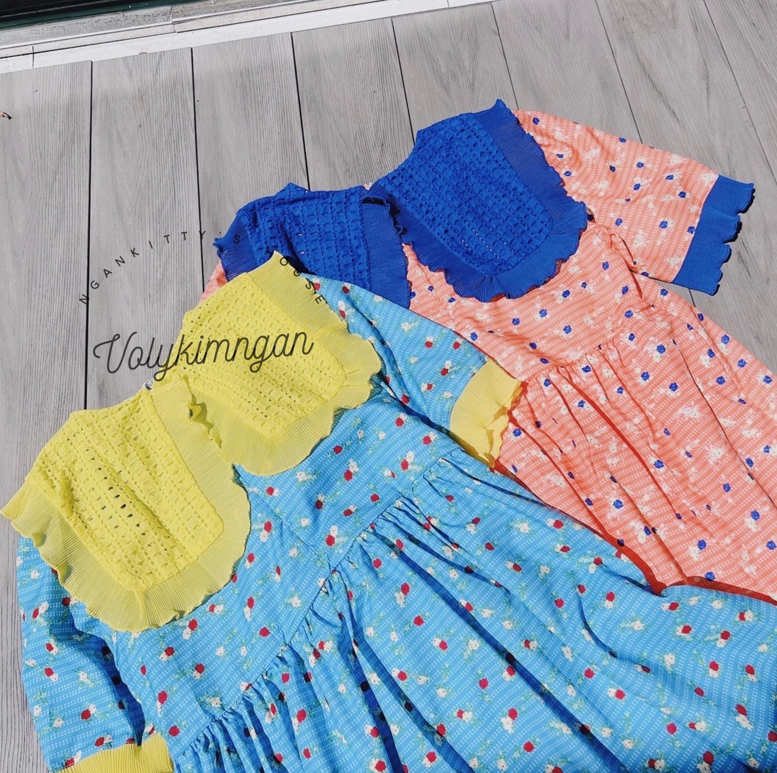 ĐẦM HOA CỔ REN - Hình ảnh 4