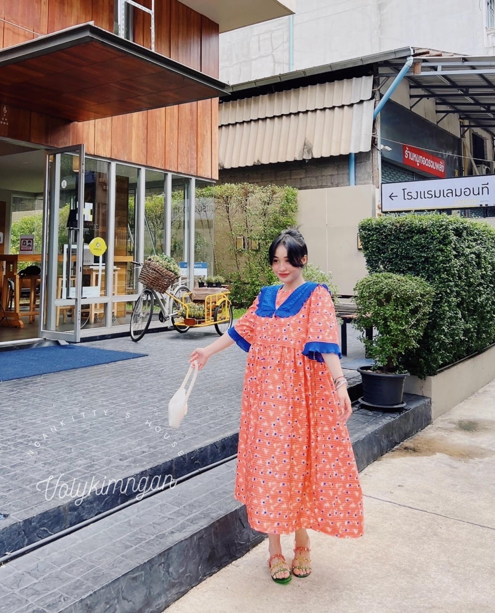 ĐẦM HOA CỔ REN - Hình ảnh 6