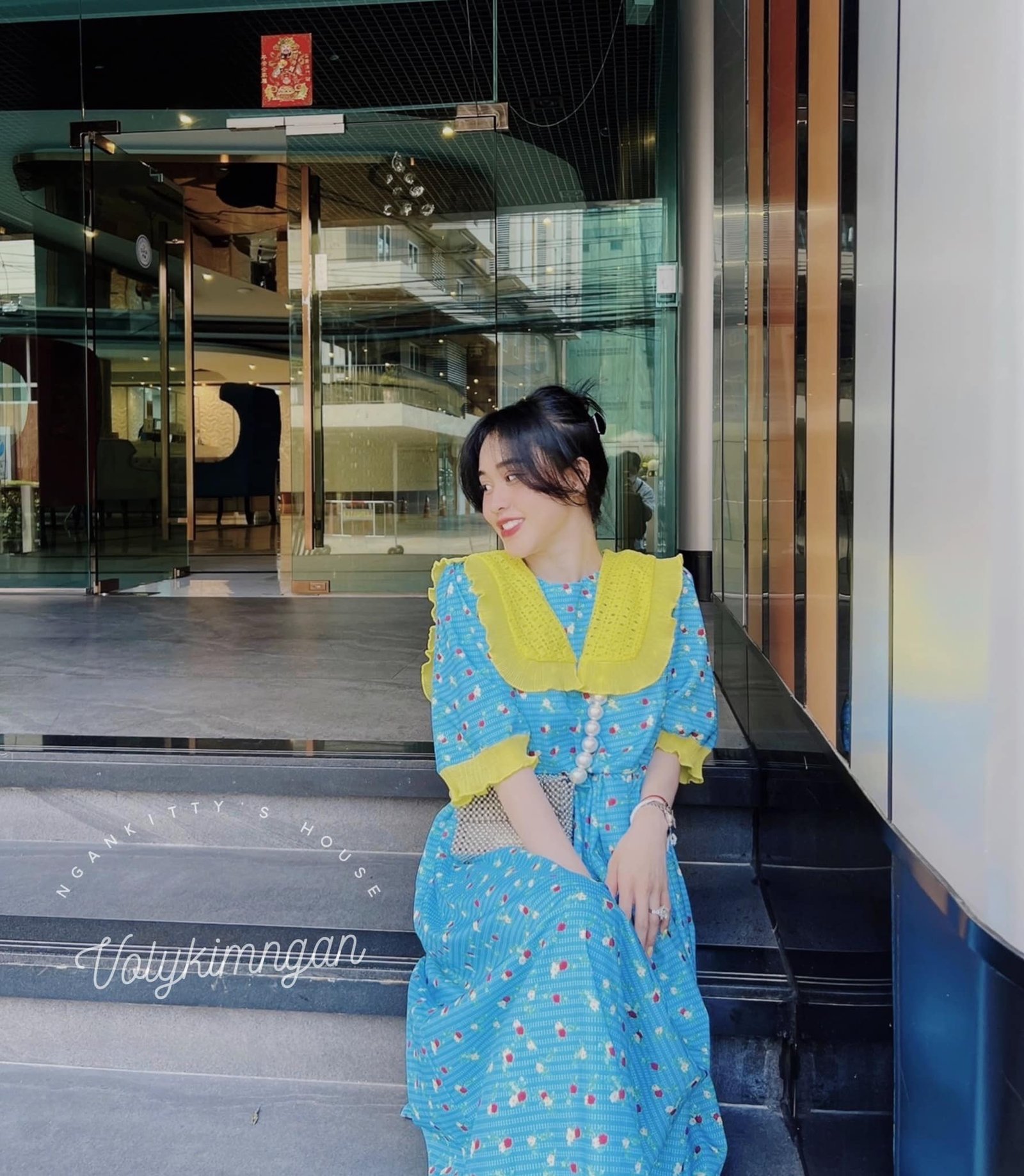 ĐẦM HOA CỔ REN - Hình ảnh 7