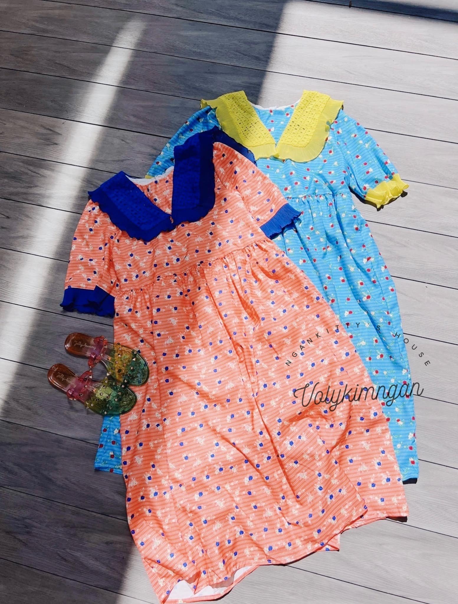 ĐẦM HOA CỔ REN - Hình ảnh 10