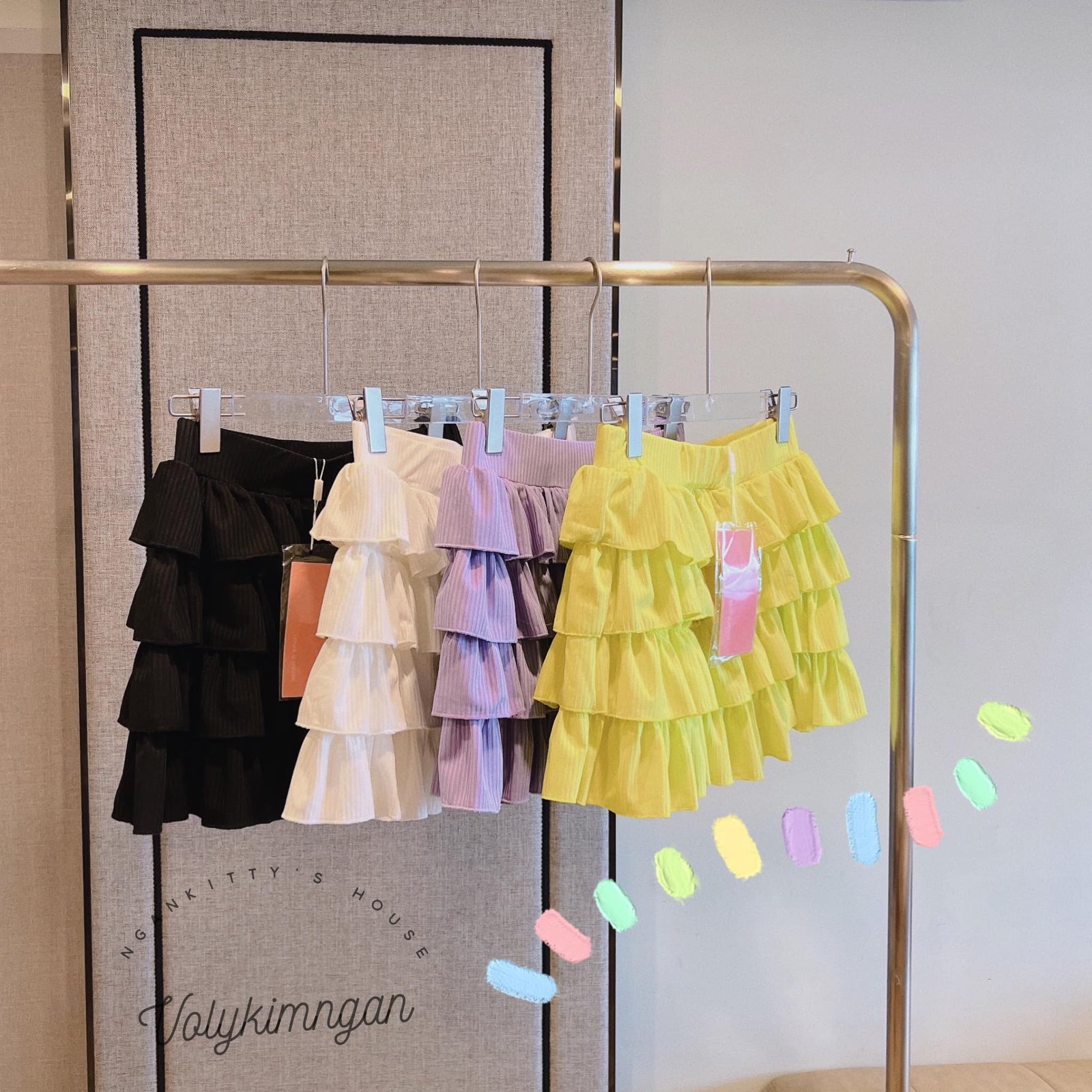 CHÂN VÁY TẦNG NGẮN - Hình ảnh 3