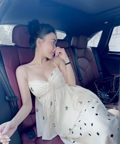 Alternative view of ÁO 2 DÂY HOA BÈO NGỰC LOUIS