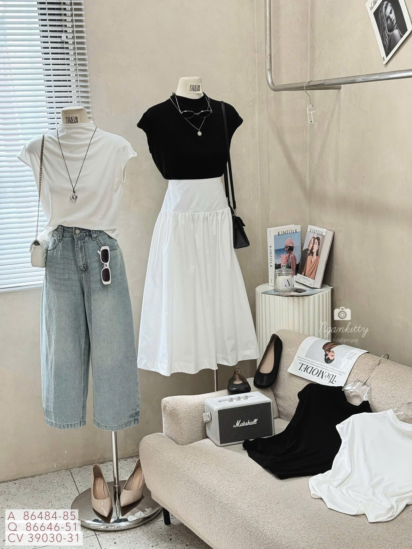 ÁO TRƠN CỔ CAO TAY CON - Hình ảnh 3