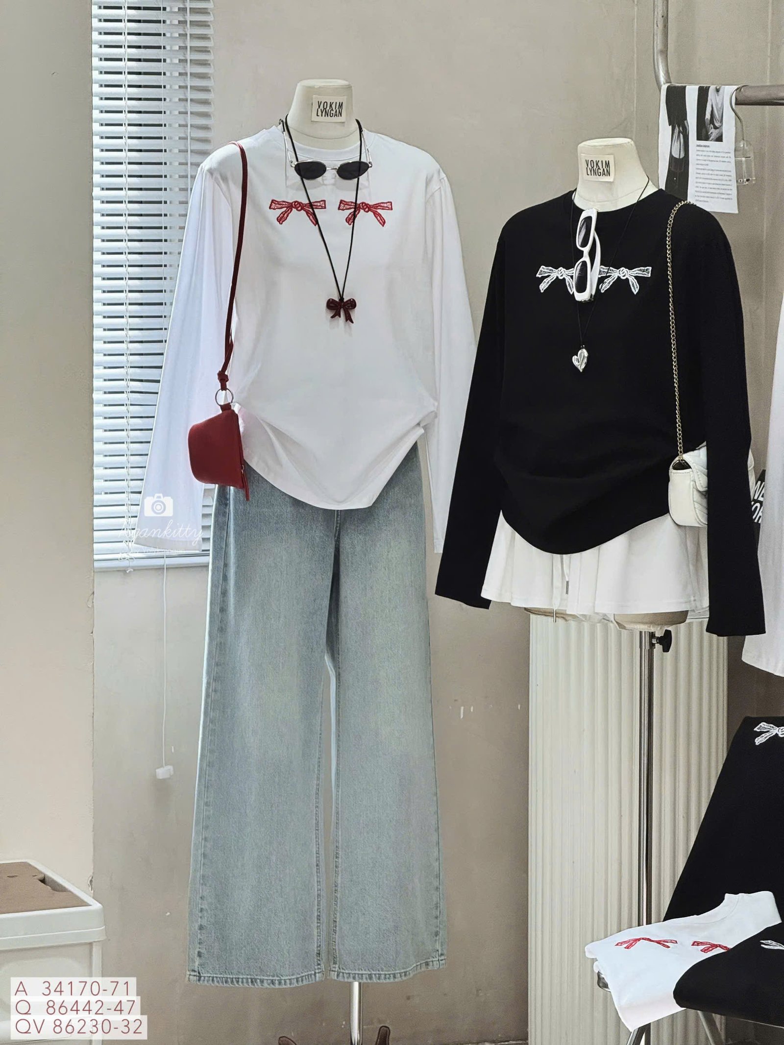 ÁO TD 2 NƠ SEOULER - Hình ảnh 2