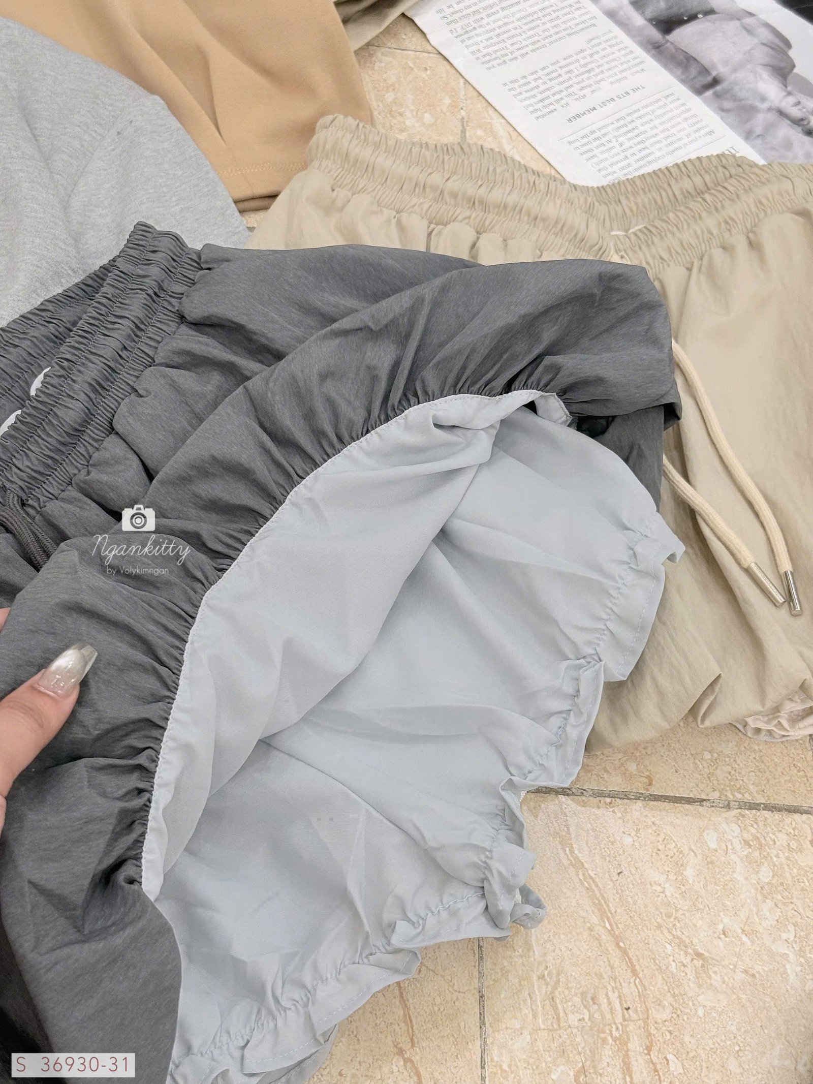 SET QUẦN VÁY NHÚNG ĐÙI LOUIS.H - Ảnh 5