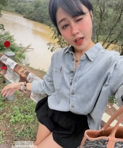 Alternative view of ÁO SƠMI DENIM LOGO POLO