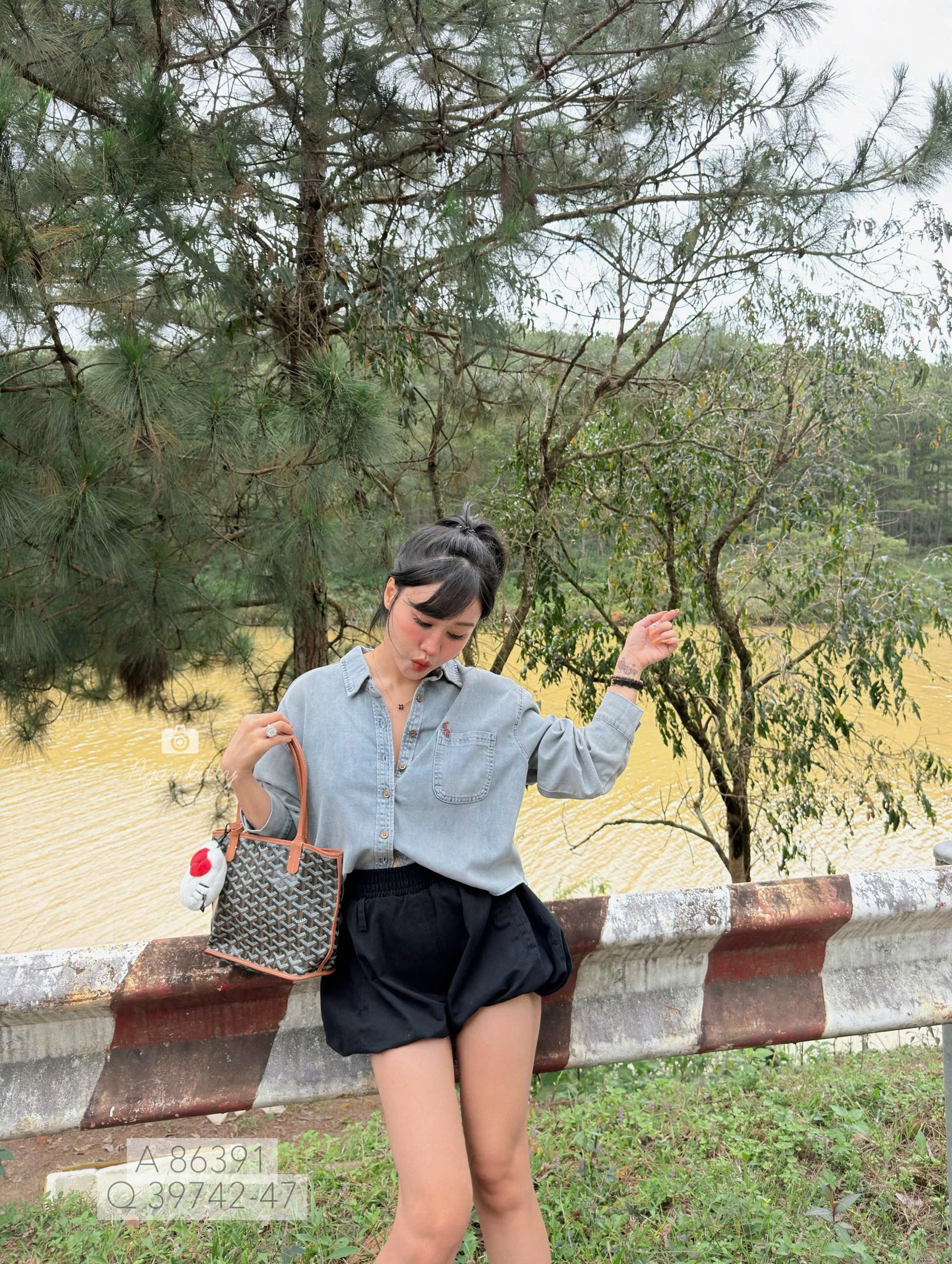 ÁO SƠMI DENIM LOGO POLO - Hình ảnh 4