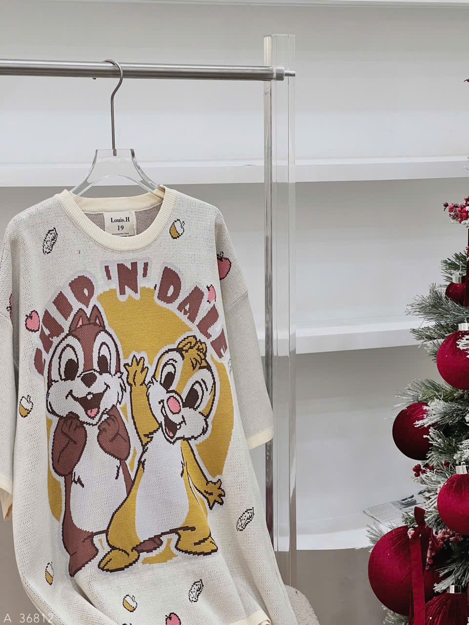 ÁO MONTEGI SÓC CHIP KEM LOUIS.H - Hình ảnh 4