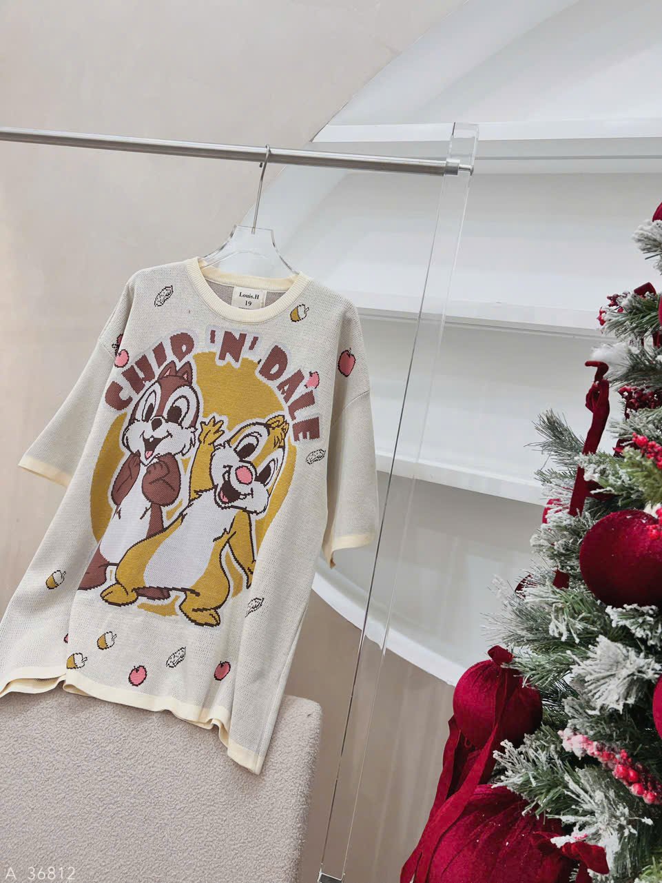 ÁO MONTEGI SÓC CHIP KEM LOUIS.H - Hình ảnh 5