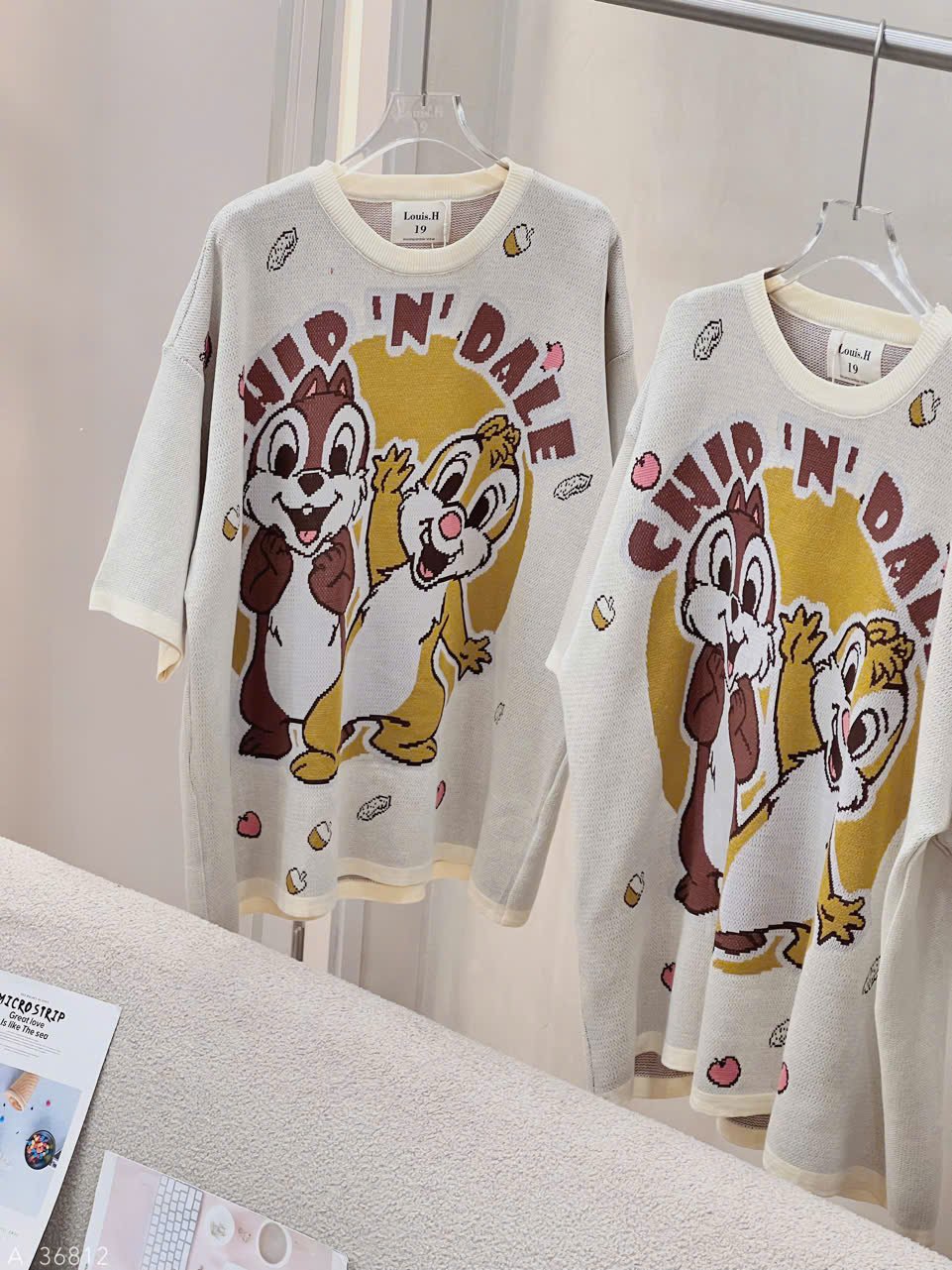 ÁO MONTEGI SÓC CHIP KEM LOUIS.H - Hình ảnh 7