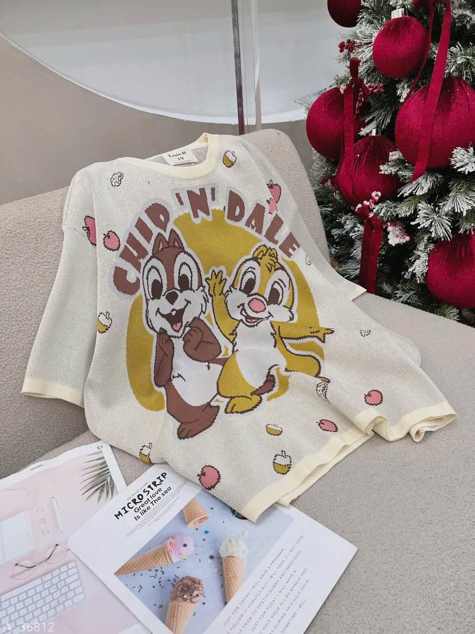 ÁO MONTEGI SÓC CHIP KEM LOUIS.H