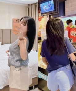 QUẦN SHORT CHUN MIUMIU SAU