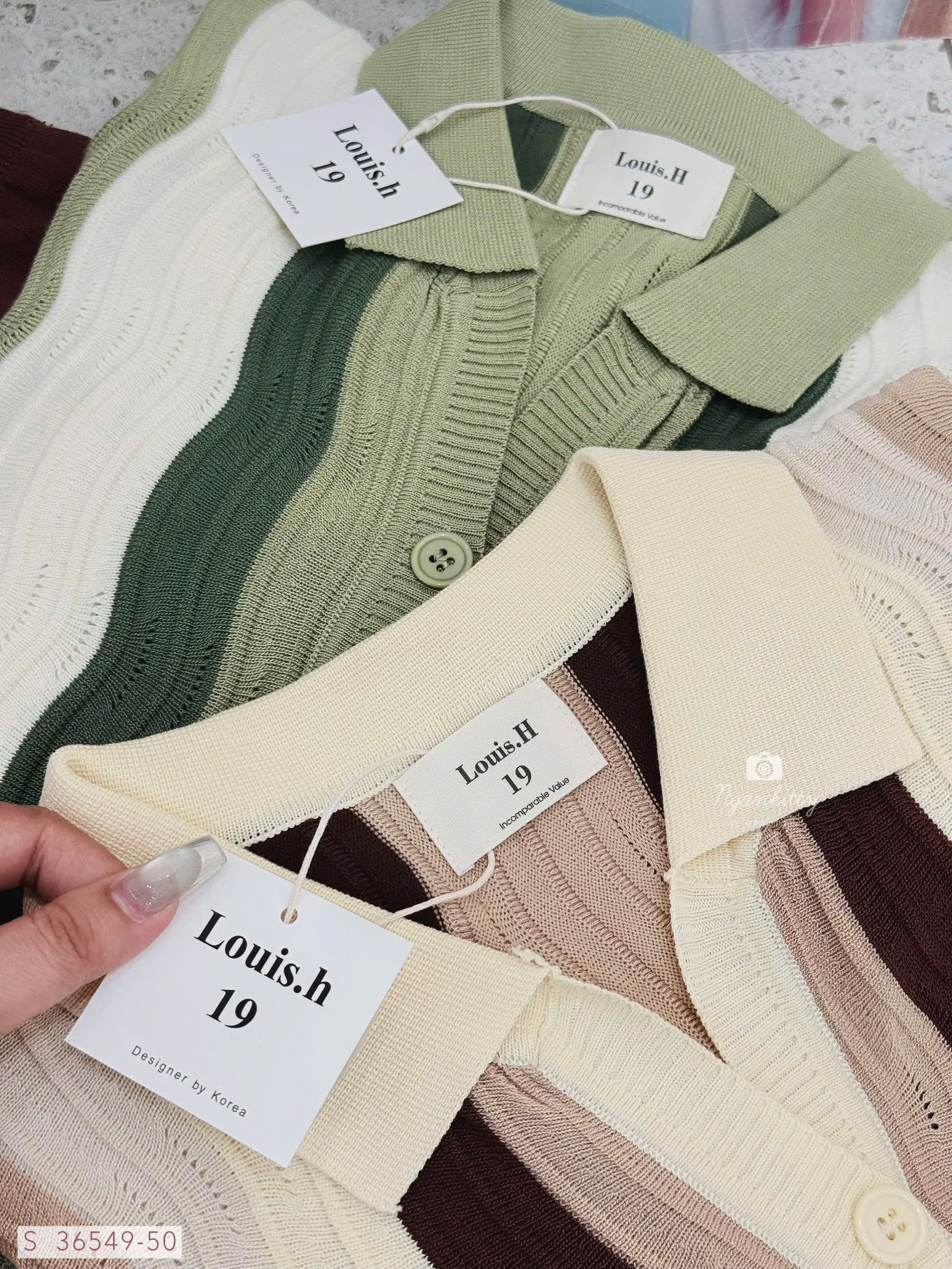 SET XẺ GỢN SÓNG DỌC LOUIS.H - Hình ảnh 5