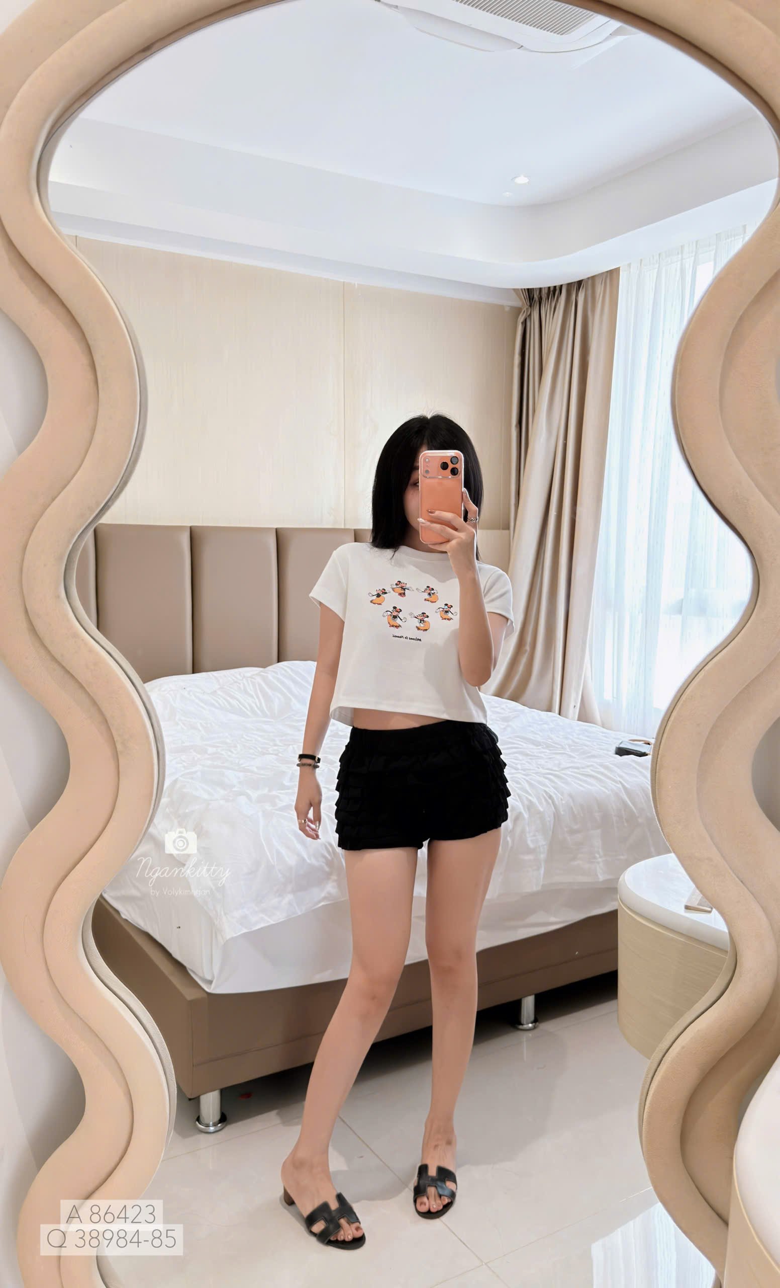 QUẦN SHORT BÍ BÈO TẦNG - Hình ảnh 6