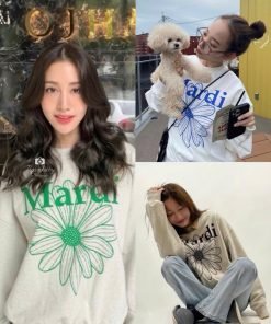 ÁO HOODIE BÔNG HOA MARDIE