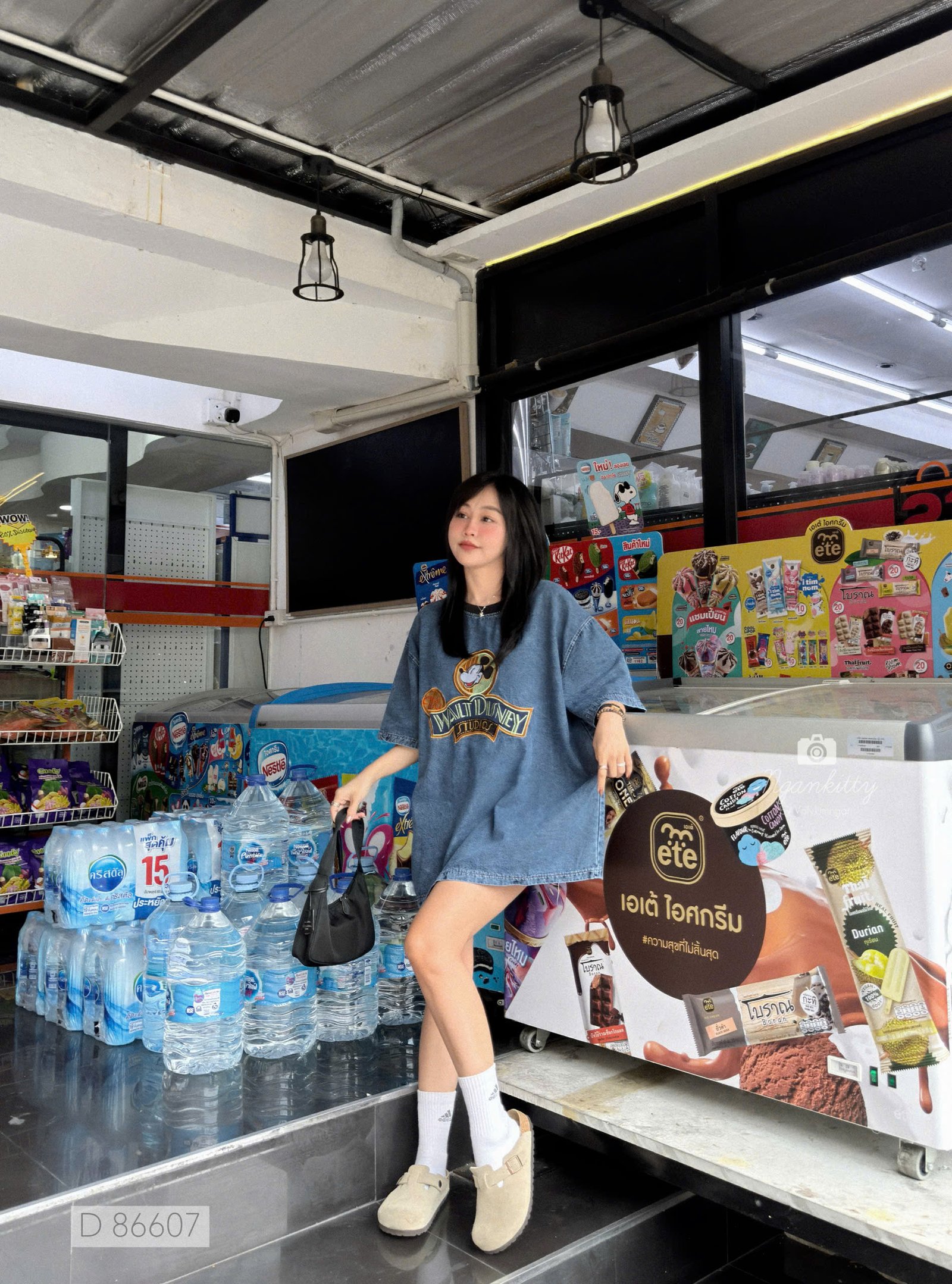 ĐẦM DENIM VIỀN WALT DISNEY