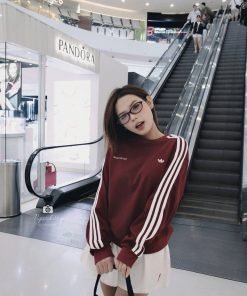 Alternative view of ÁO HOODIE IDIDAS SỌC TAY