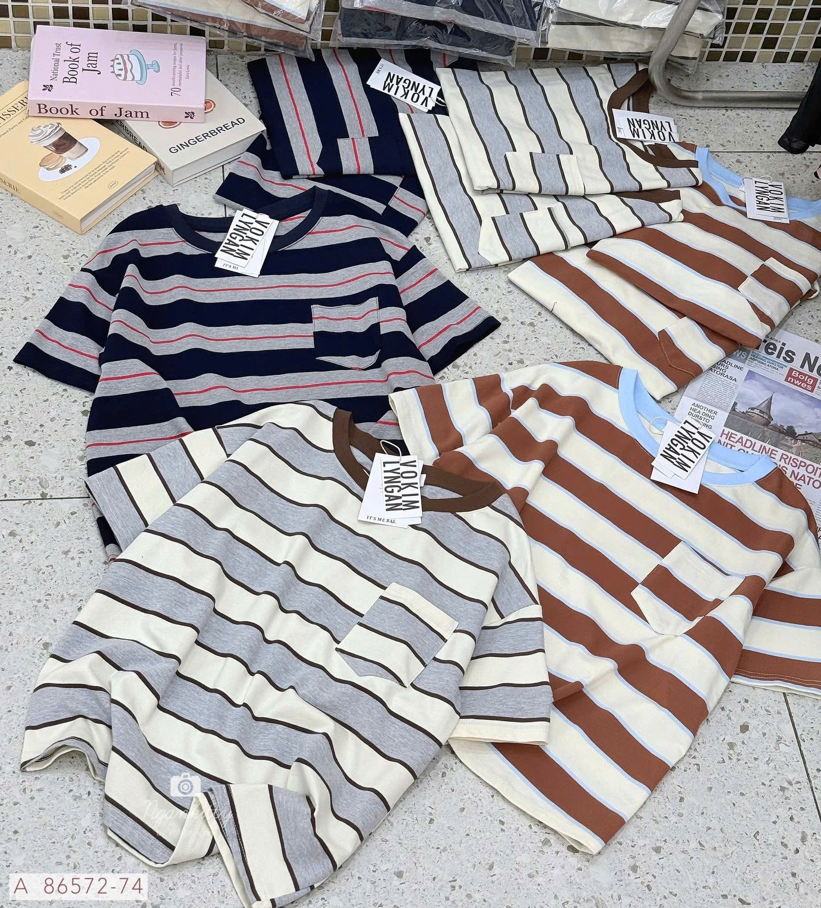 ÁO TÚI NGỰC SỌC - Hình ảnh 2