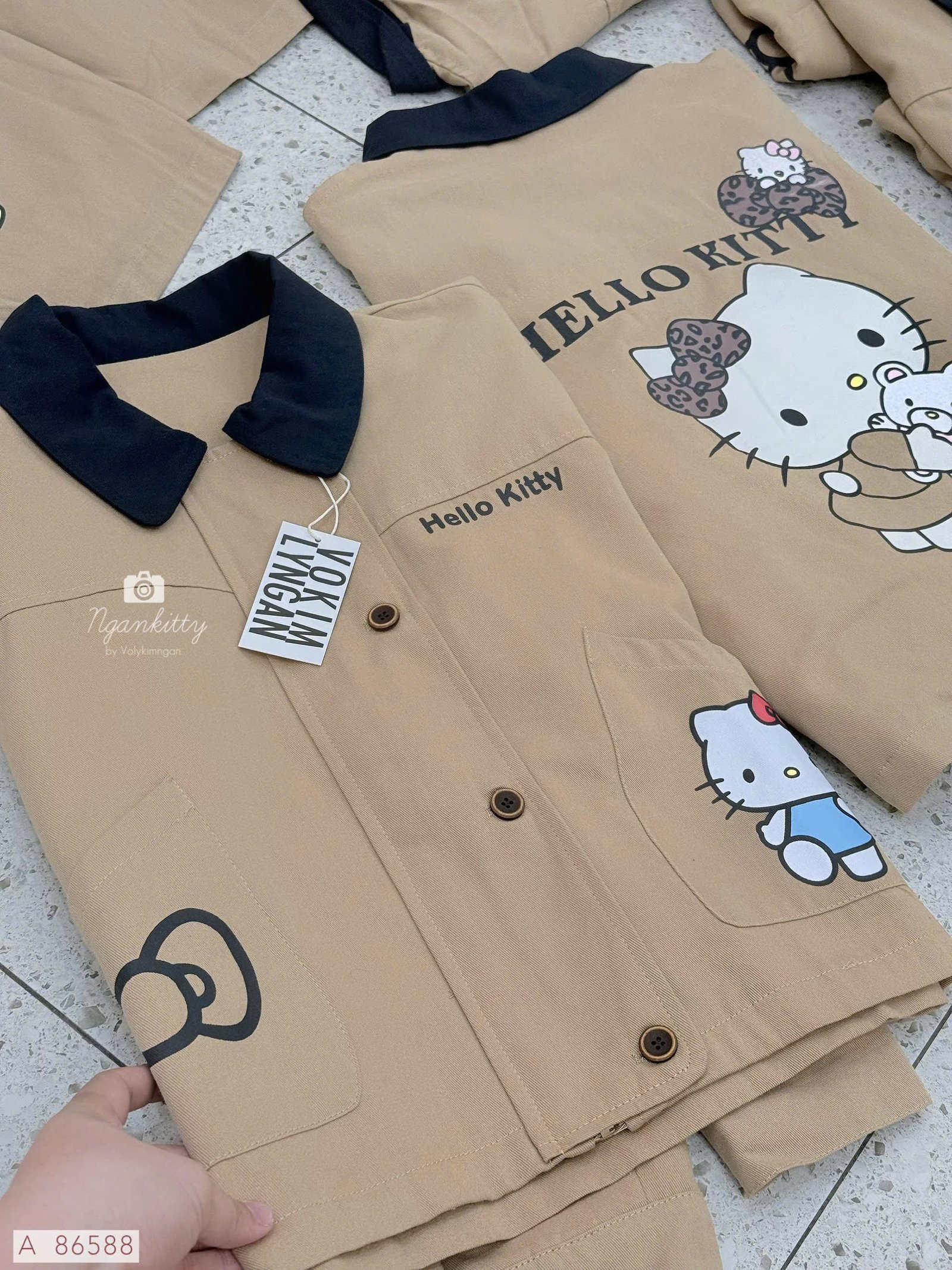 ÁO KHOÁC JAKER HELLOKITTY - Hình ảnh 9