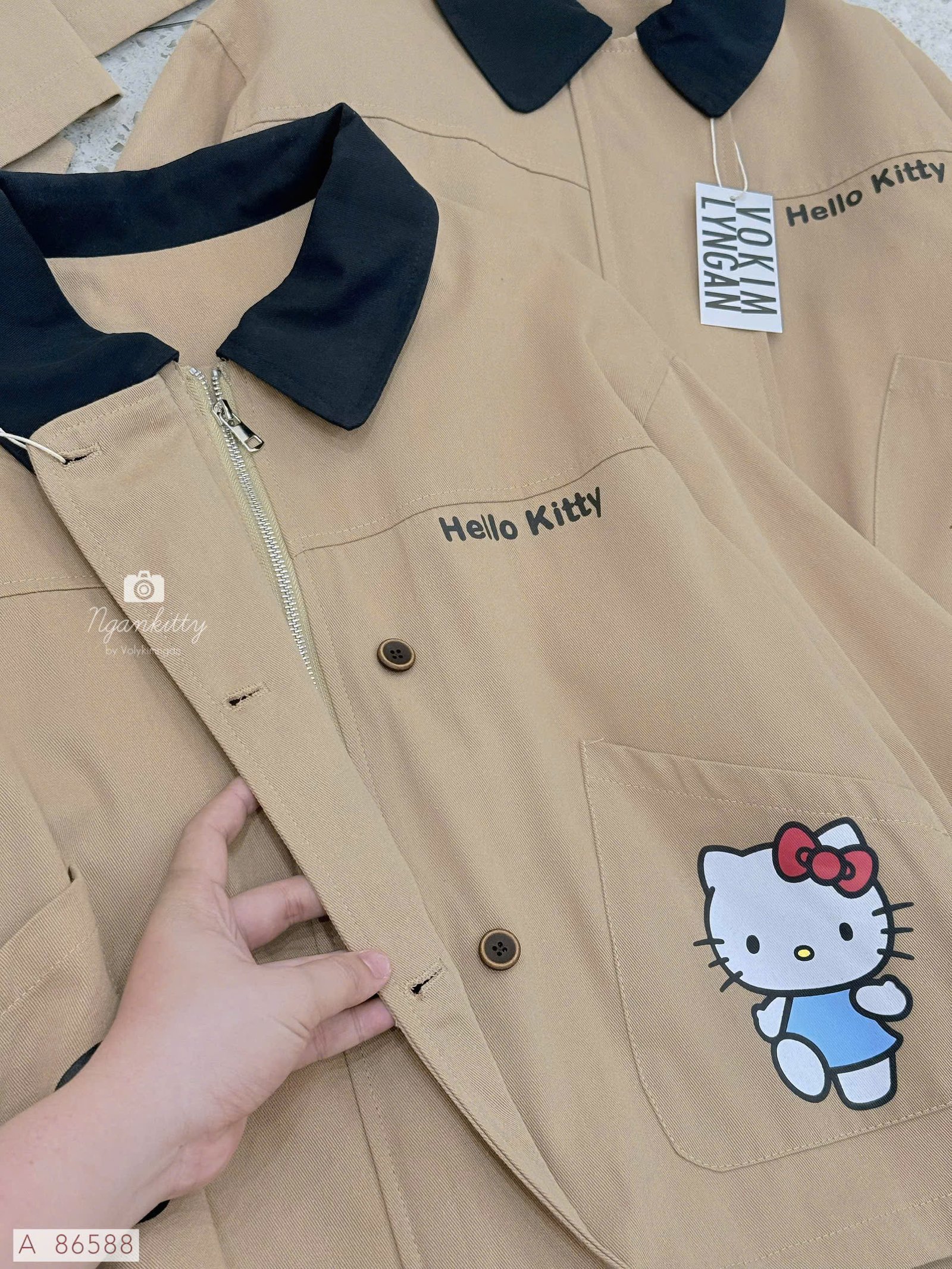 ÁO KHOÁC JAKER HELLOKITTY - Hình ảnh 5