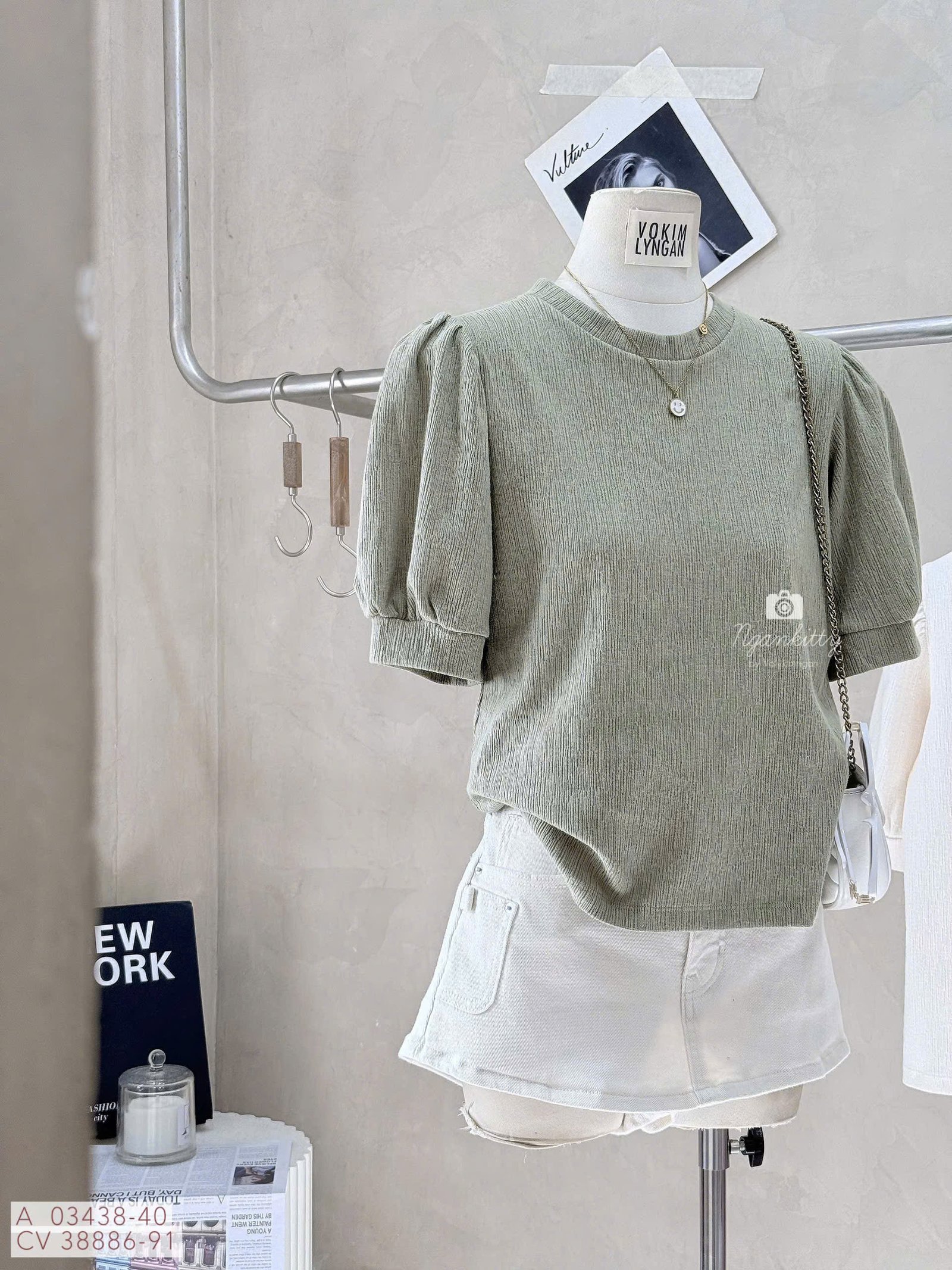 ÁO GÂN TAY BỒNG - Hình ảnh 3