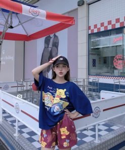 SET SHORT POOH PEEK A BOO PRETTY