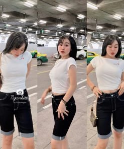 Alternative view of QUẦN JEAN NGỐ GIÃN LAI LẬT