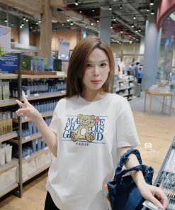 ÁO MARITHE COLLAB GẤU TIM