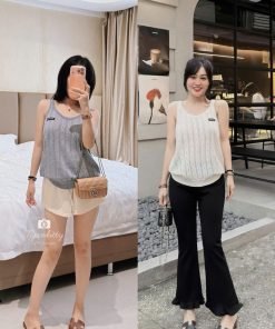 ÁO SN ĐỤC LỖ TAG MIUMIU