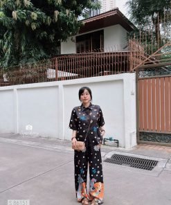 SET SƠMI CHÓ TRAMP HOA NƠ