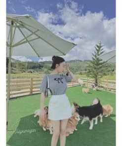 ÁO NƠ LEN TAY RỜI WGWE