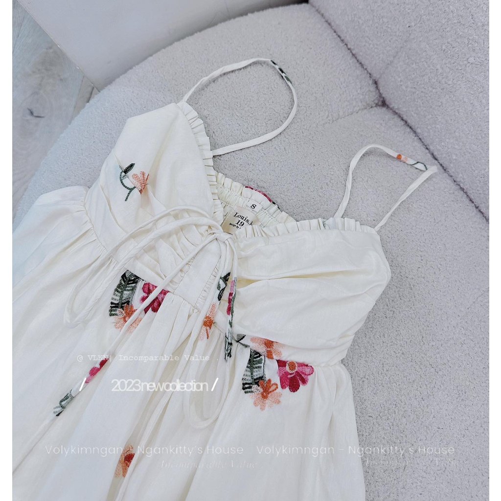 ÁO 2 DÂY HOA BÈO NGỰC LOUIS - Hình ảnh 4