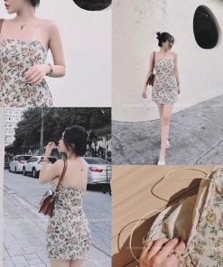 ÁO VÁY 2S HOA THÊU NỔI