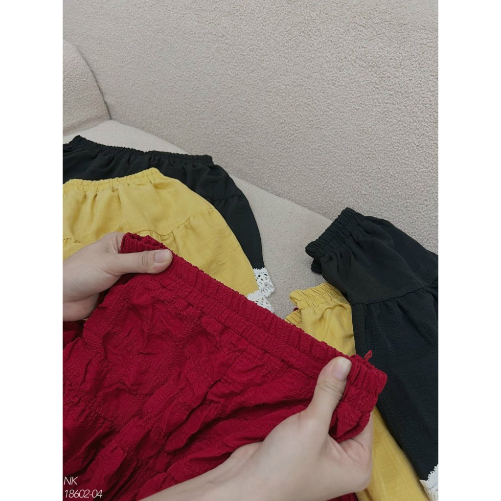 SET SHORT PHỐI REN TAY LỠ - Hình ảnh 5