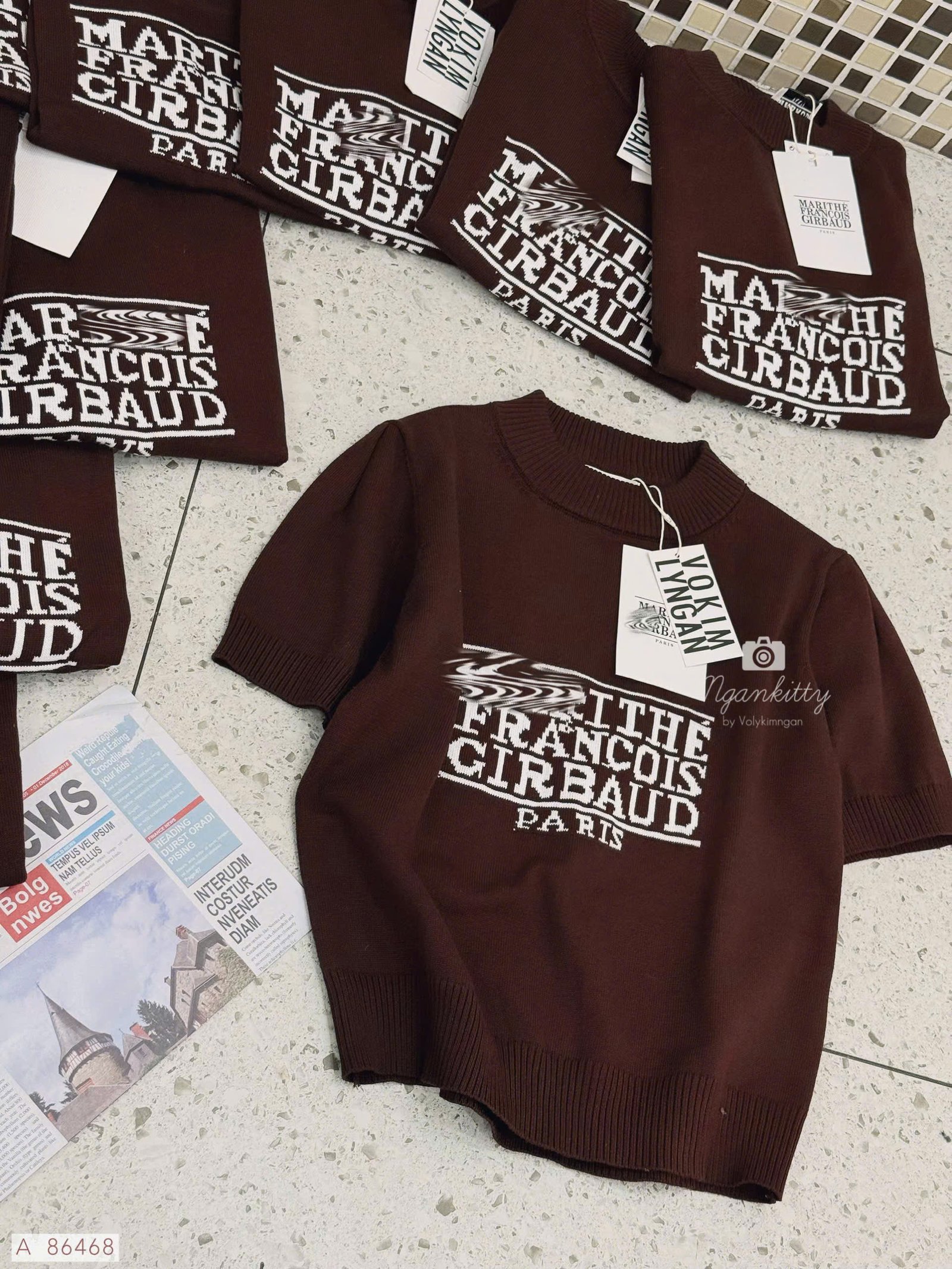 ÁO MONTERGI MARITHE NÂU - Ảnh 4