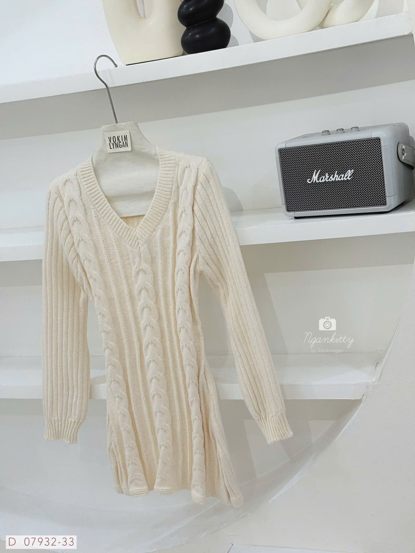 VÁY LEN CỘT THẮT EO LƯNG - Hình ảnh 5