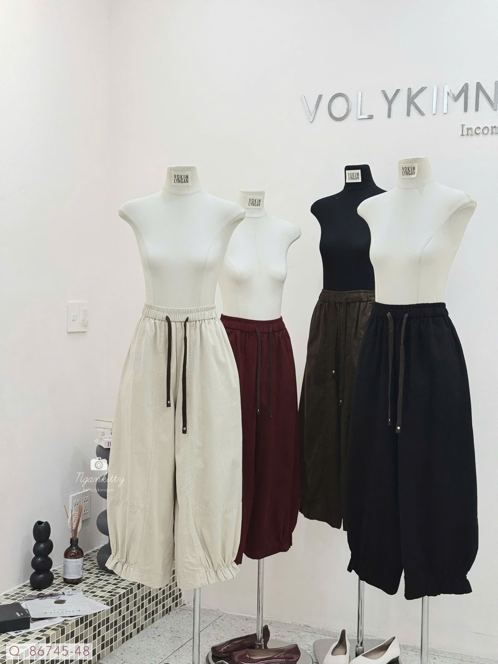 QUẦN KAKI BAGGY NGỐ NHÚNG LAI - Hình ảnh 2