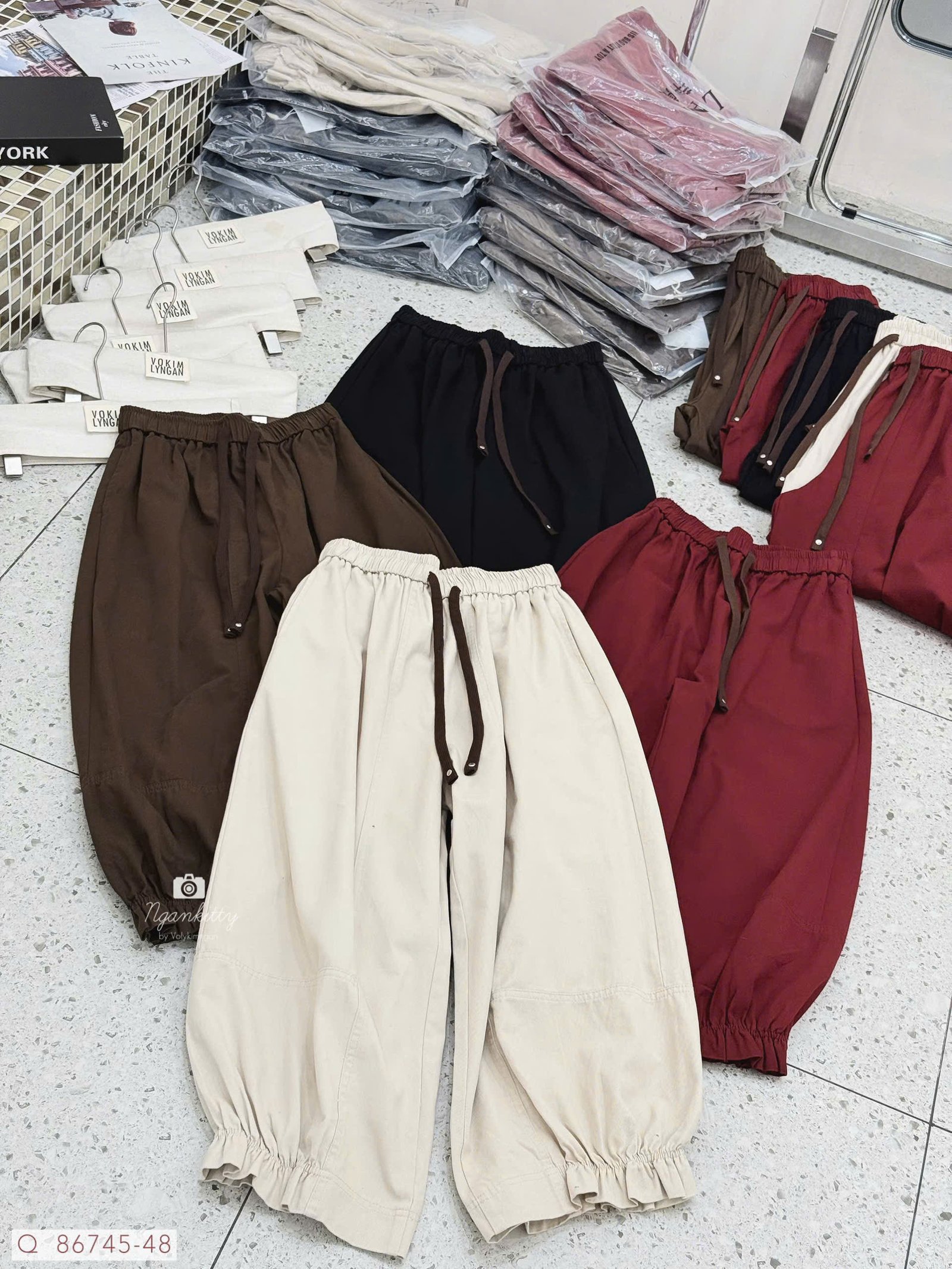 QUẦN KAKI BAGGY NGỐ NHÚNG LAI - Hình ảnh 8