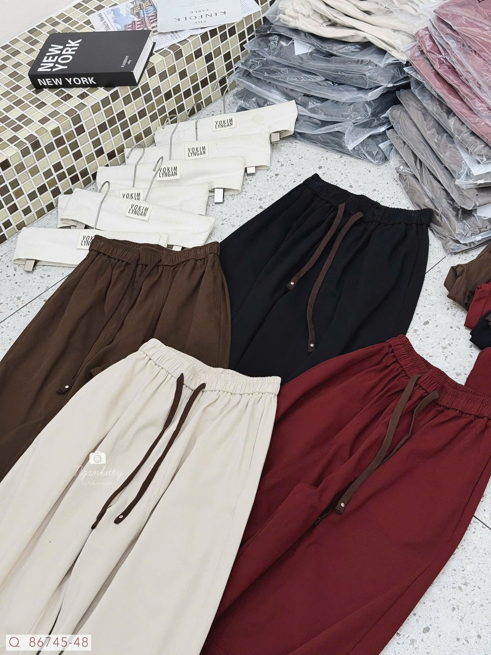 QUẦN KAKI BAGGY NGỐ NHÚNG LAI - Hình ảnh 7