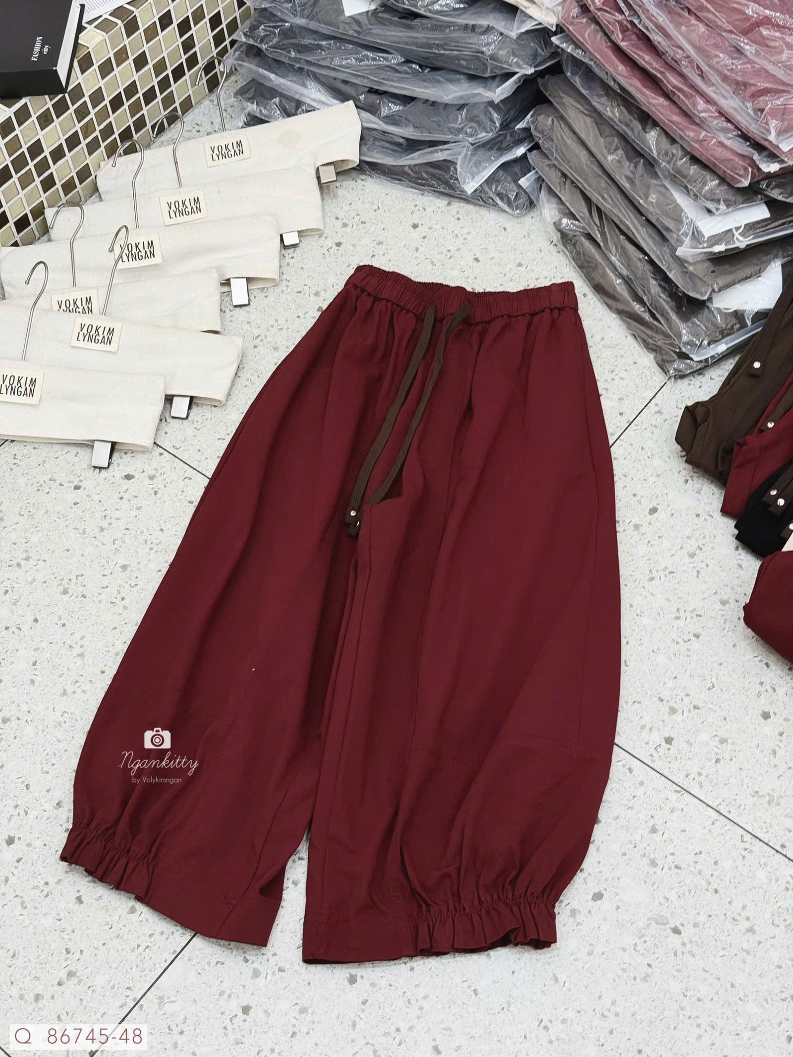 QUẦN KAKI BAGGY NGỐ NHÚNG LAI - Hình ảnh 5