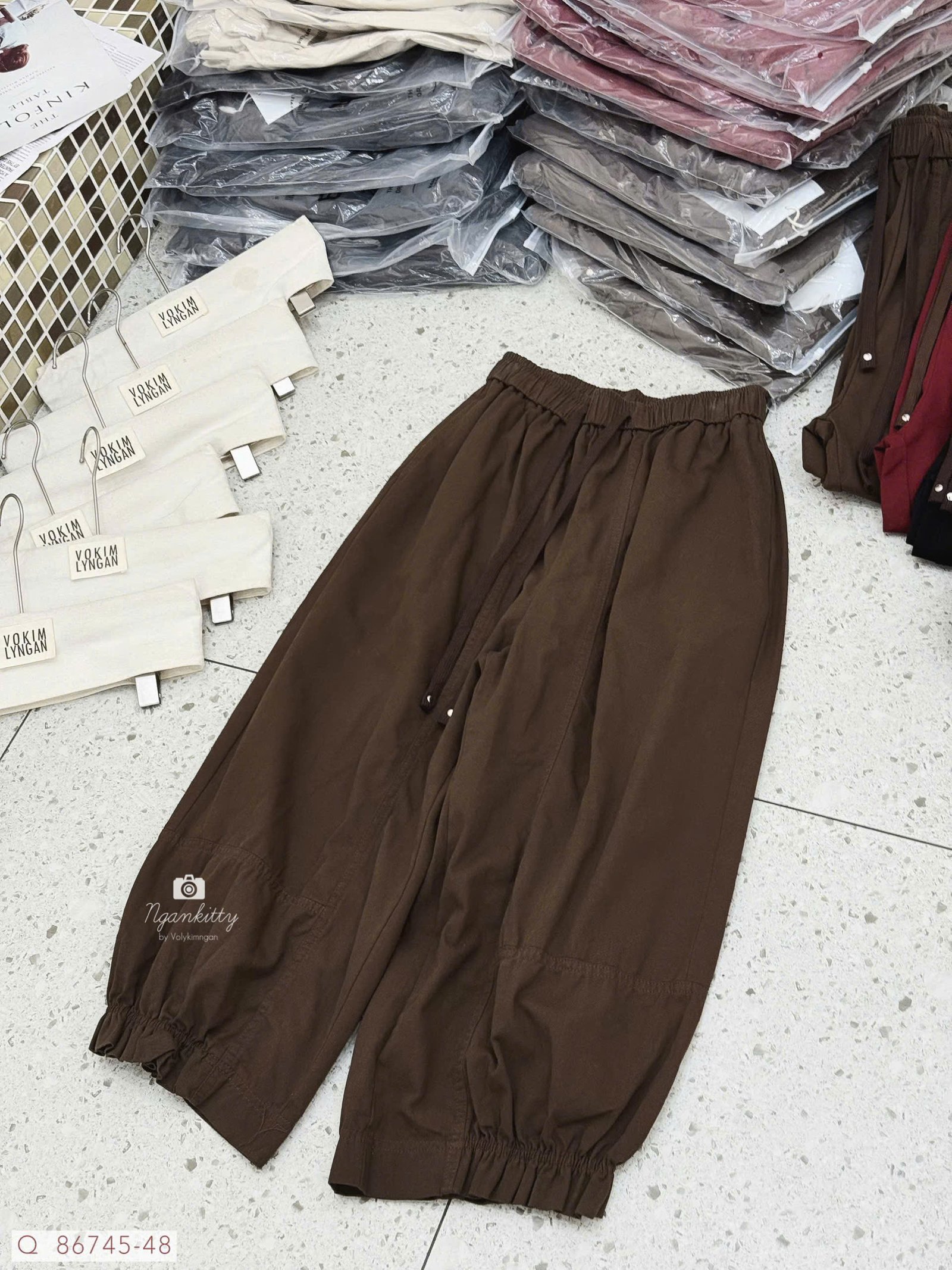 QUẦN KAKI BAGGY NGỐ NHÚNG LAI - Hình ảnh 4