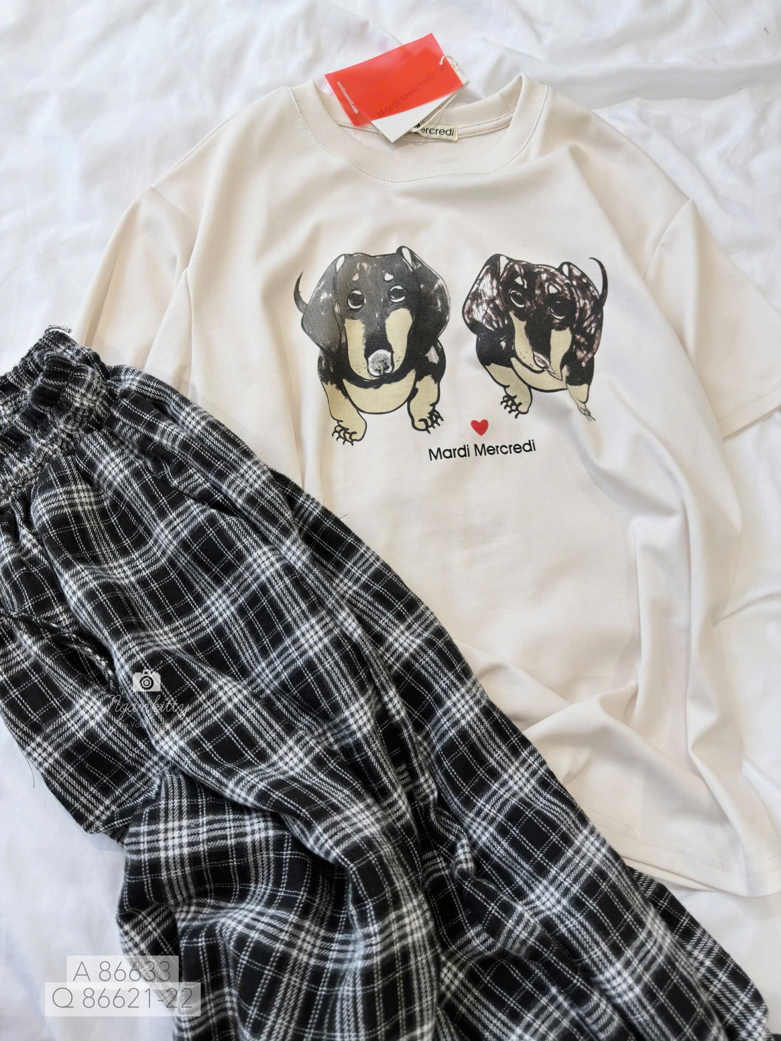 ÁO 2 CHÓ MARDI TIM - Hình ảnh 6