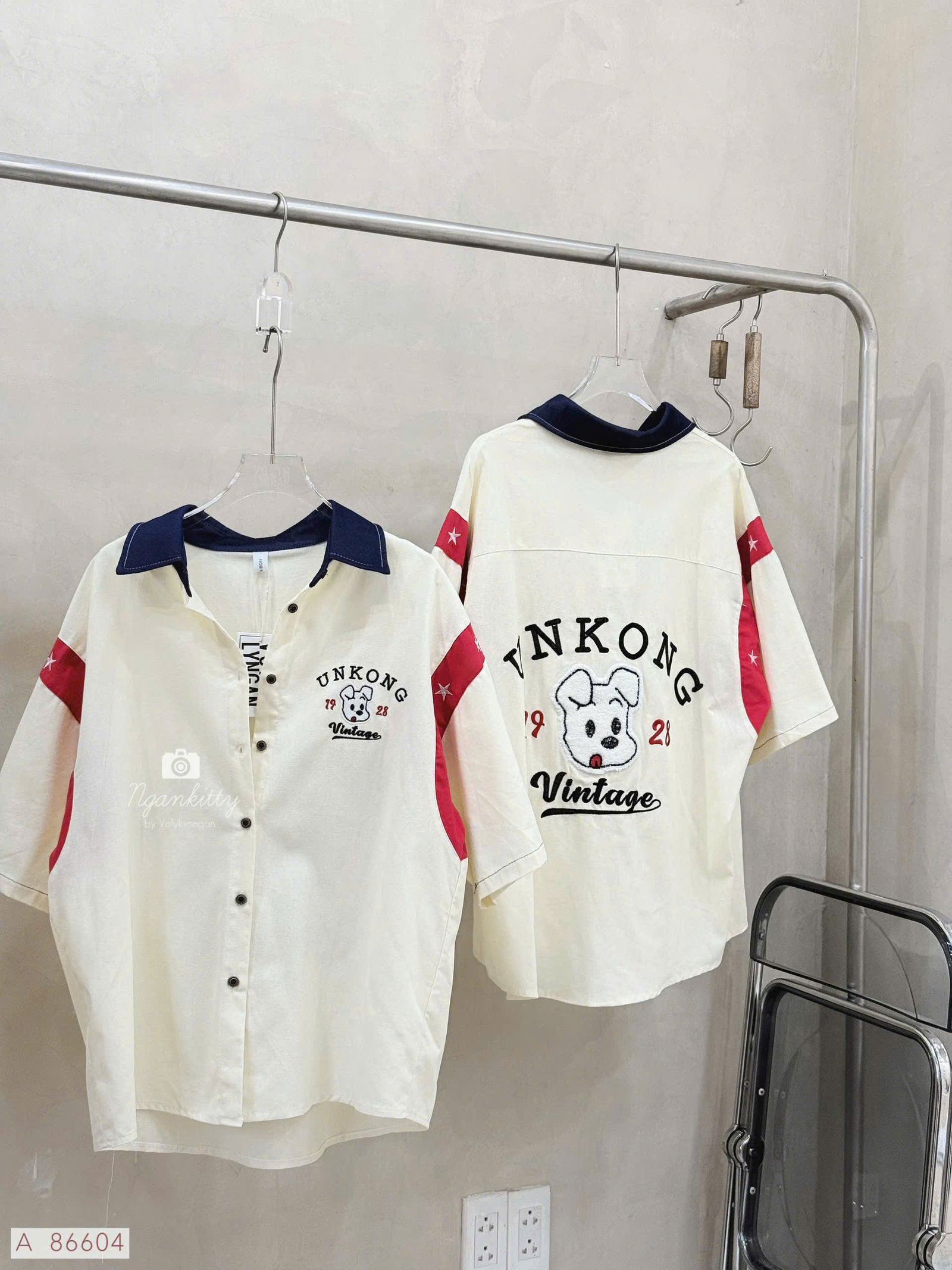 ÁO SƠMI CHÓ UNKONS