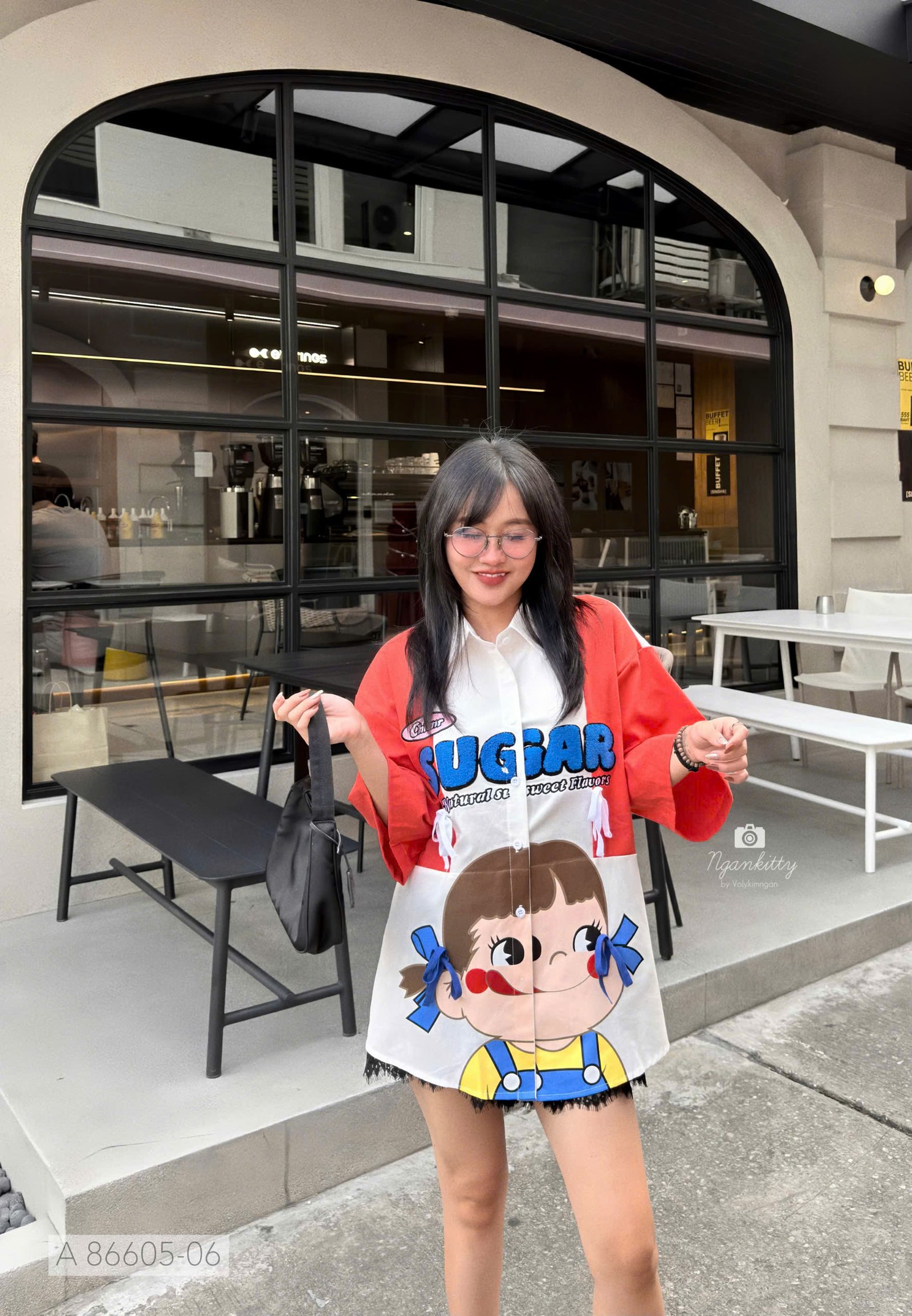 ÁO SƠMI CÔ GÁI SUGAR NỔI - Hình ảnh 2