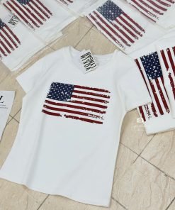 ÁO BABYTEE LÁ CỜ MỸ