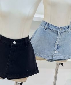 QUẦN VÁY JEAN TRƠN XẺ