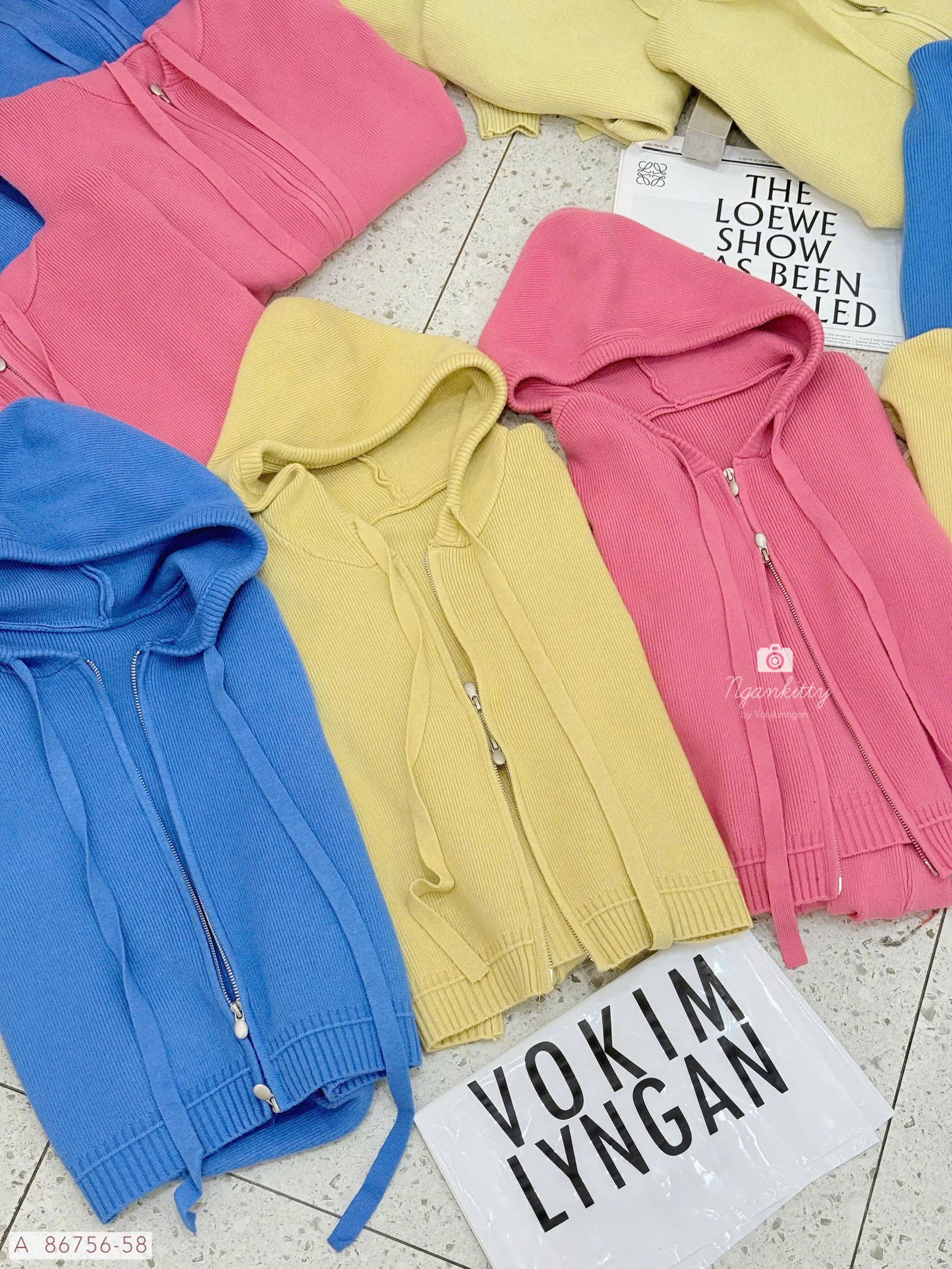 ÁO KHOÁC MONTERGI DÂY KÉO